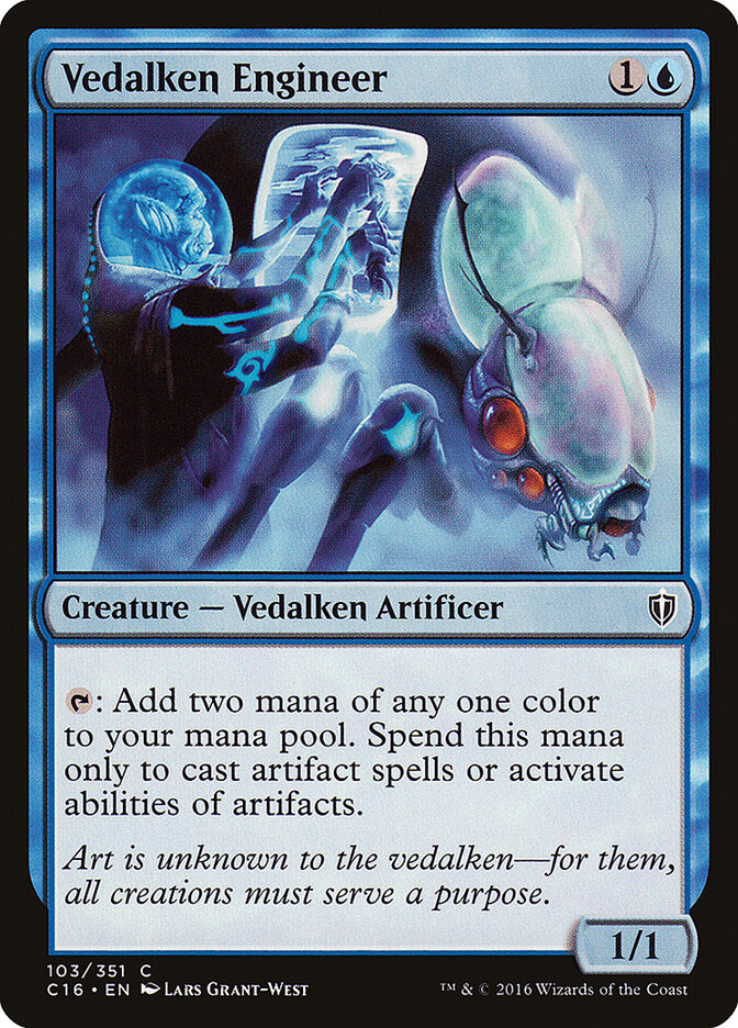 Vedalken Engineer (103) - Commander 2016 (C16)