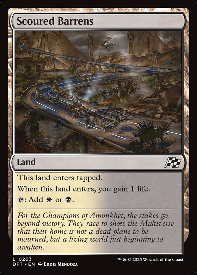 Scoured Barrens - [Foil] Aetherdrift (DFT)