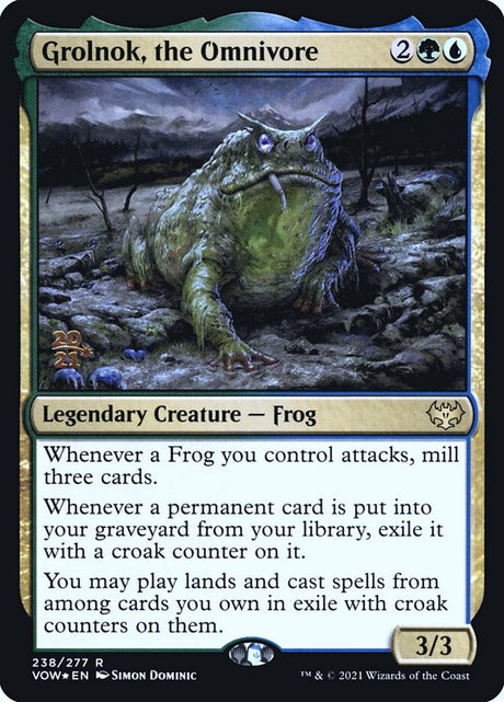 Grolnok, the Omnivore (238s) - Innistrad: Crimson Vow Promos (PVOW)