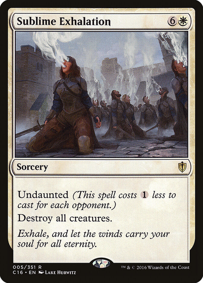 Sublime Exhalation (5) - Commander 2016 (C16)