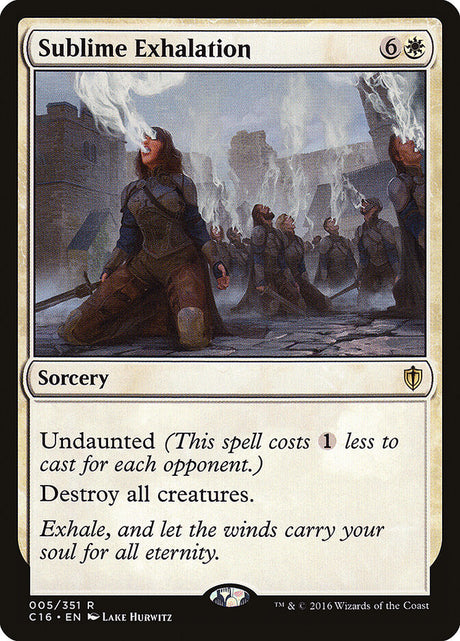 Sublime Exhalation (5) - Commander 2016 (C16)