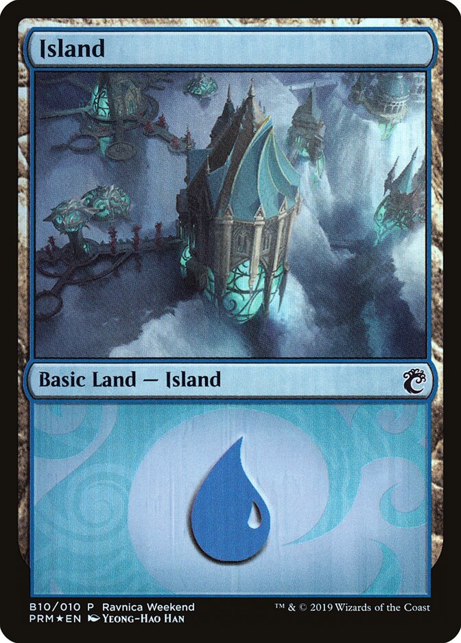 Island (B10) - RNA Ravnica Weekend (PRW2)