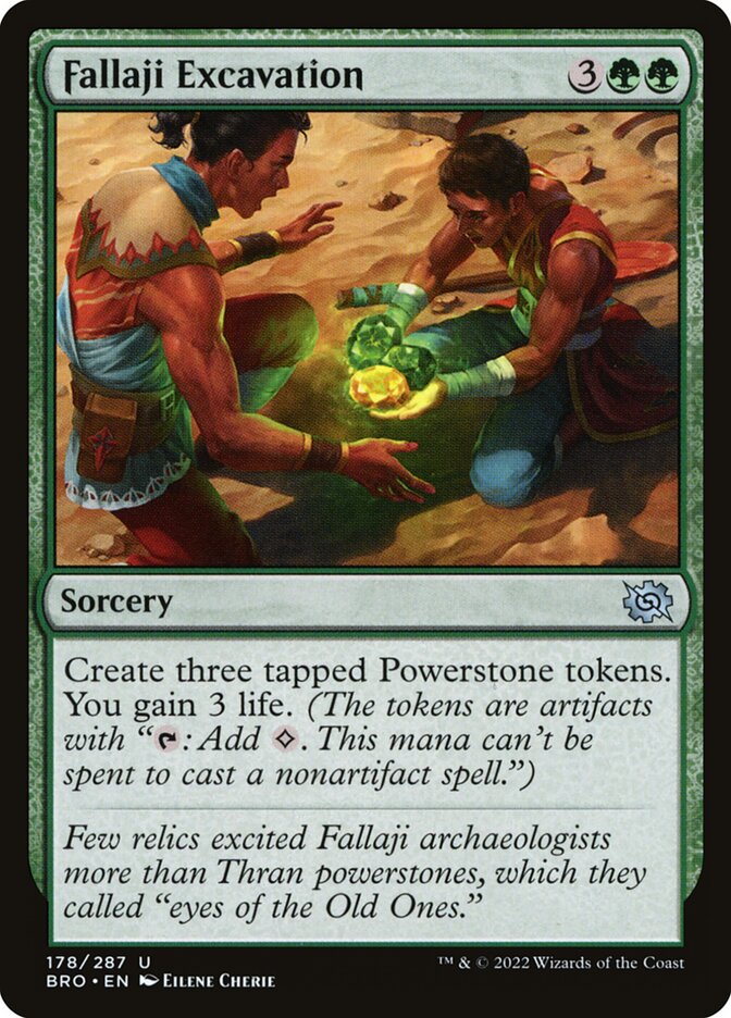 Fallaji Excavation (178) - The Brothers' War (BRO)