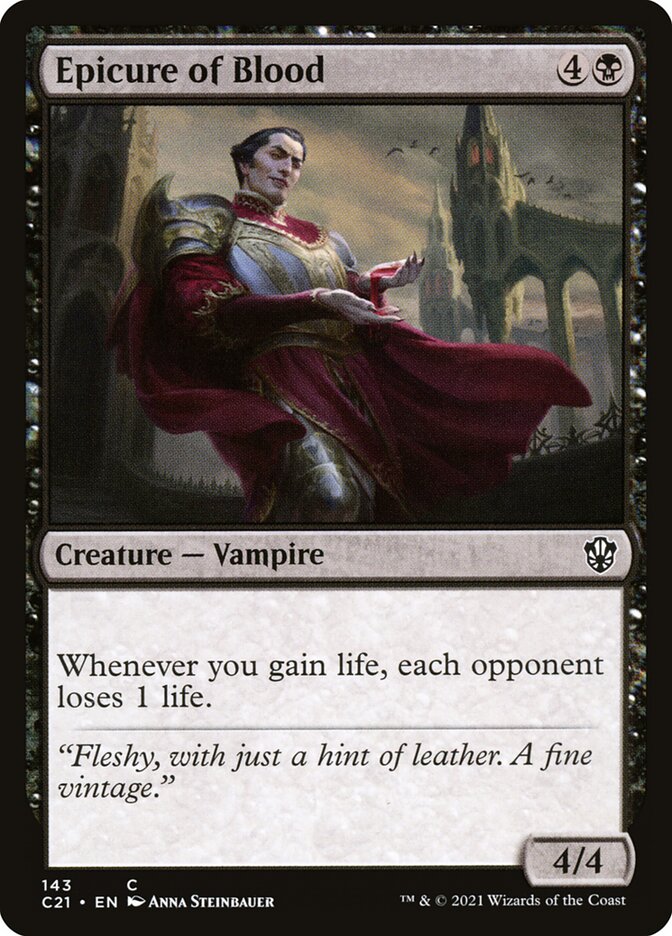 Epicure of Blood (143) - Commander 2021 (C21)