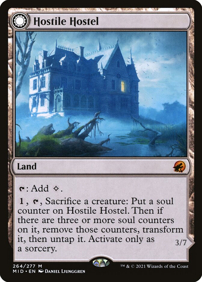 Hostile Hostel // Creeping Inn (264) - Innistrad: Midnight Hunt (MID)