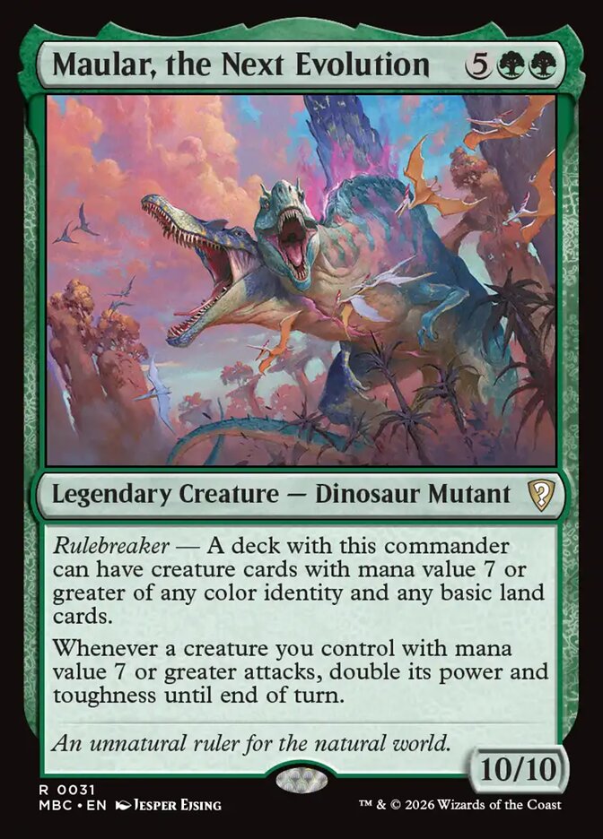 Maular, the Next Evolution (31) - Mystery Booster Commander Edition (MBC)