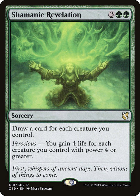 Shamanic Revelation (180) - Commander 2019 (C19)