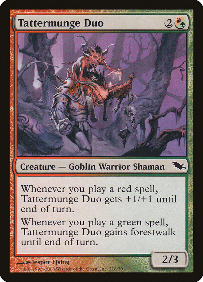 Tattermunge Duo (218) - Shadowmoor (SHM)