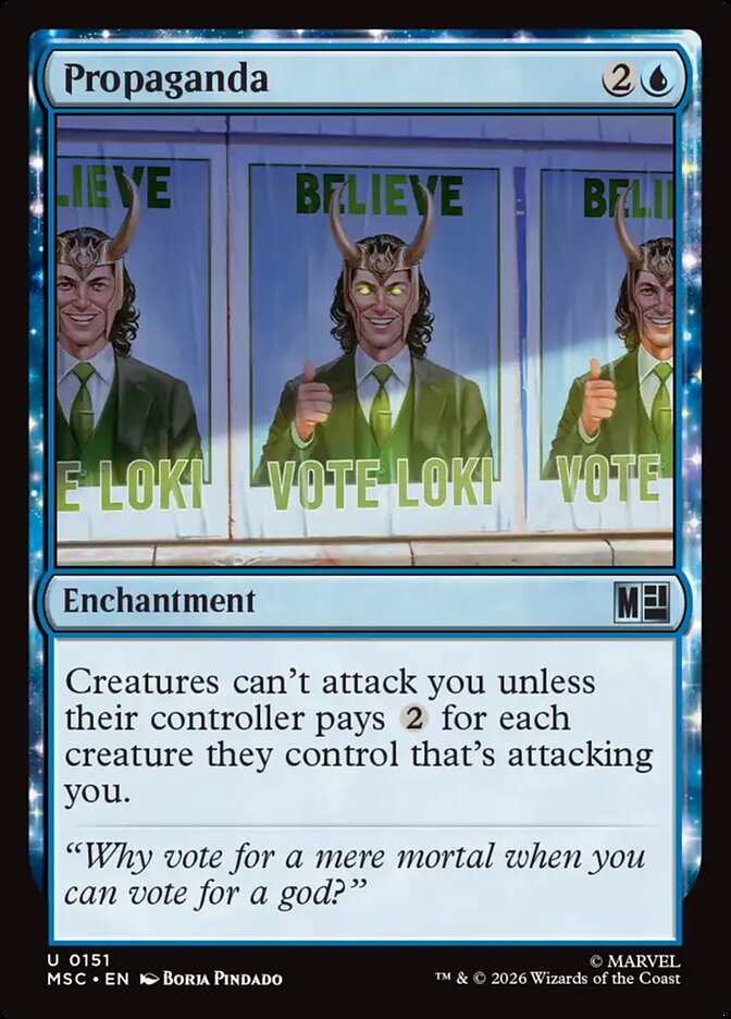Propaganda (151) - Marvel Super Heroes Commander (MSC)