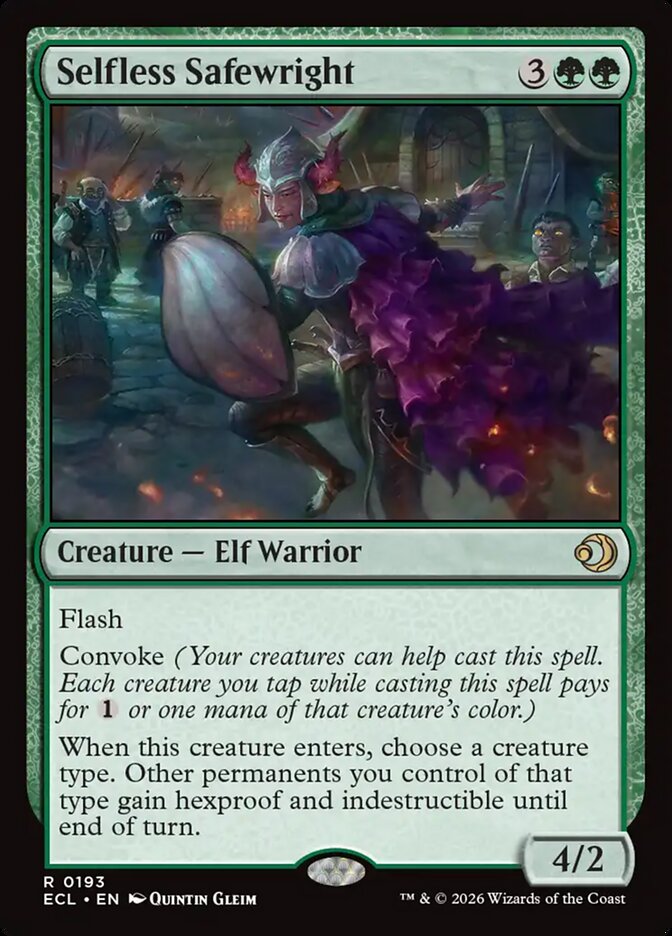 Selfless Safewright (193) - Lorwyn Eclipsed (ECL)