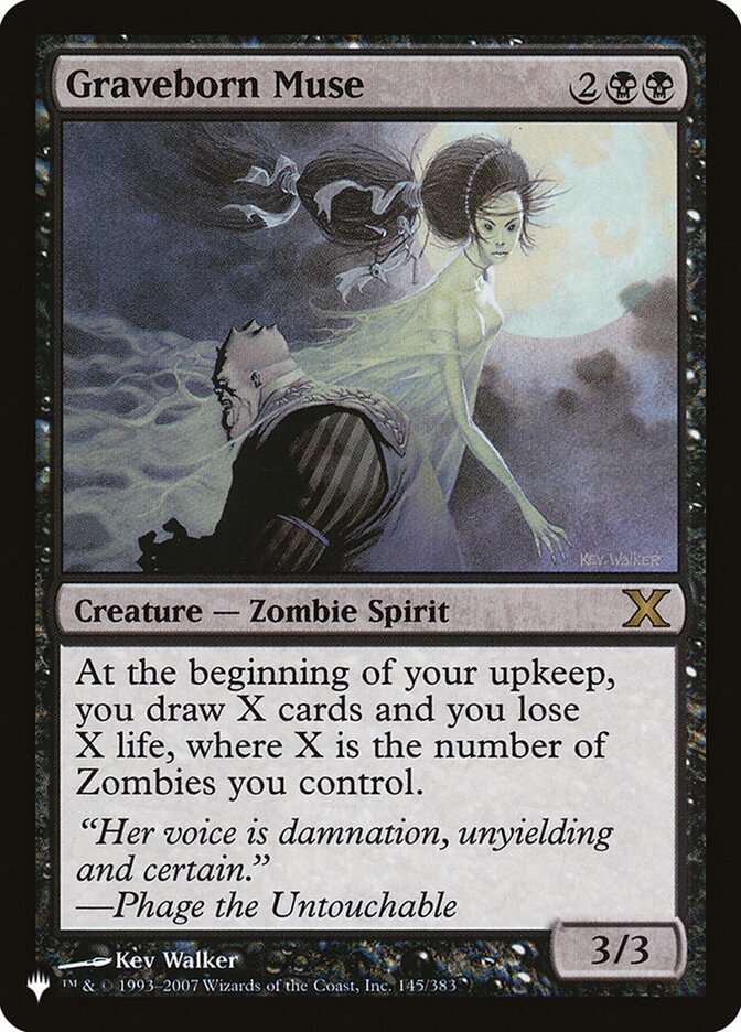 Graveborn Muse (10E-145) - The List (PLST)