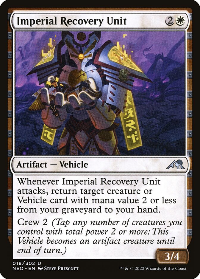 Imperial Recovery Unit (18) - Kamigawa: Neon Dynasty (NEO)