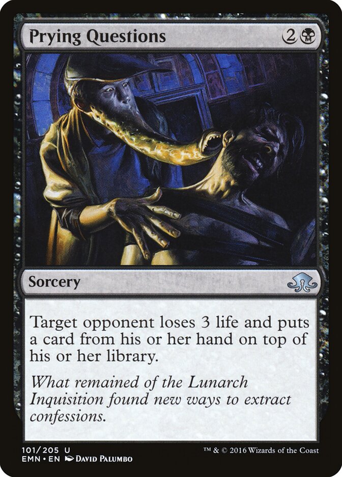 Prying Questions (101) - Eldritch Moon (EMN)