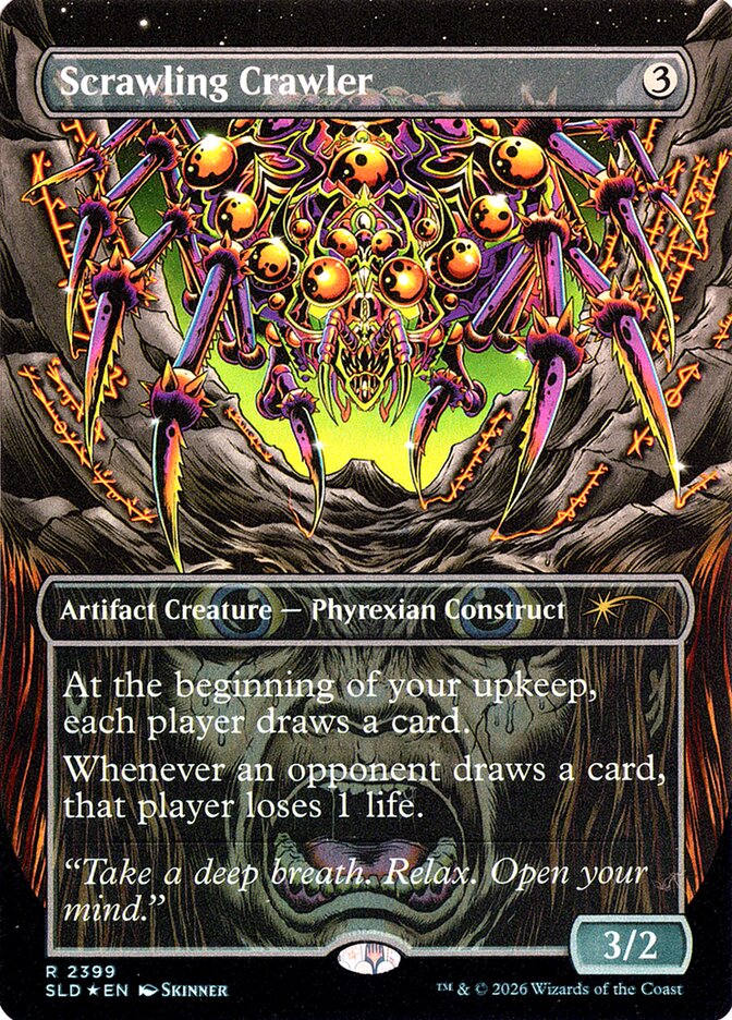 Scrawling Crawler (2399) - Secret Lair Drop (SLD)