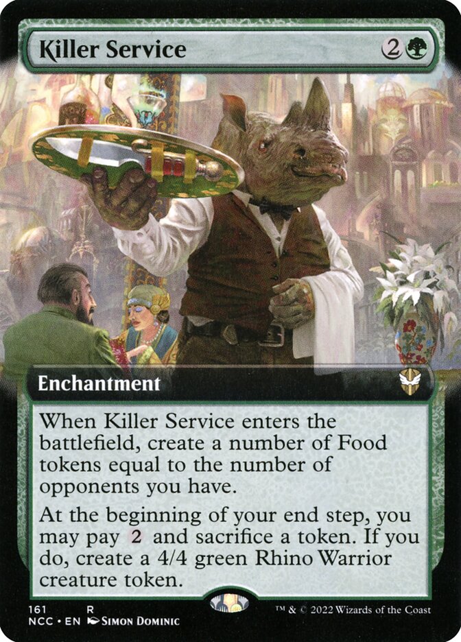 Killer Service (161) - New Capenna Commander (NCC)