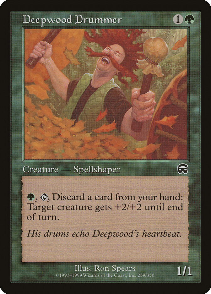 Deepwood Drummer (239) - Mercadian Masques (MMQ)
