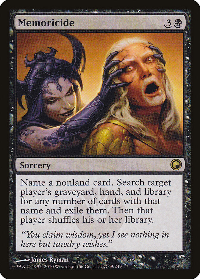 Memoricide (69) - Scars of Mirrodin (SOM)