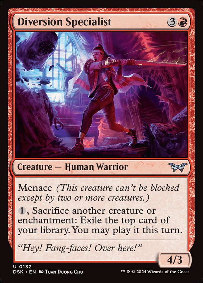 Diversion Specialist - [Foil] Duskmourn: House of Horror (DSK)