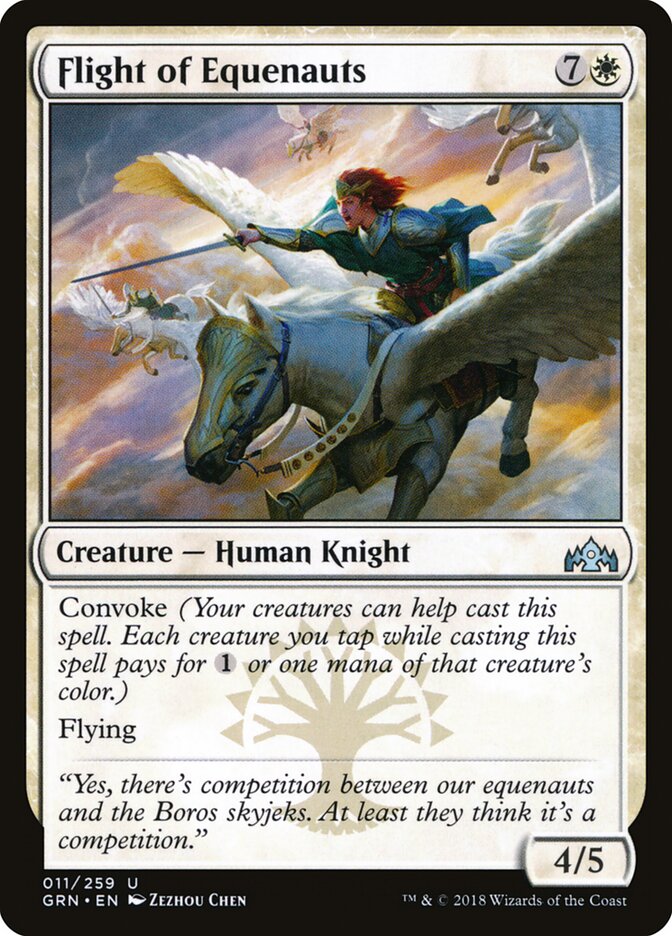 Flight of Equenauts (11) - Guilds of Ravnica (GRN)