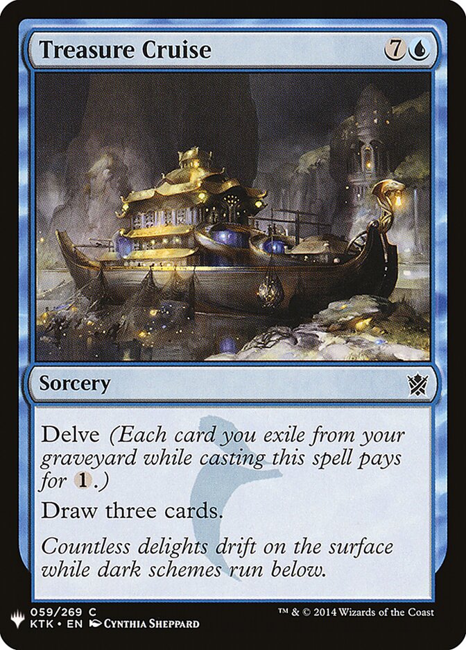 Treasure Cruise (KTK-59) - The List (PLST)