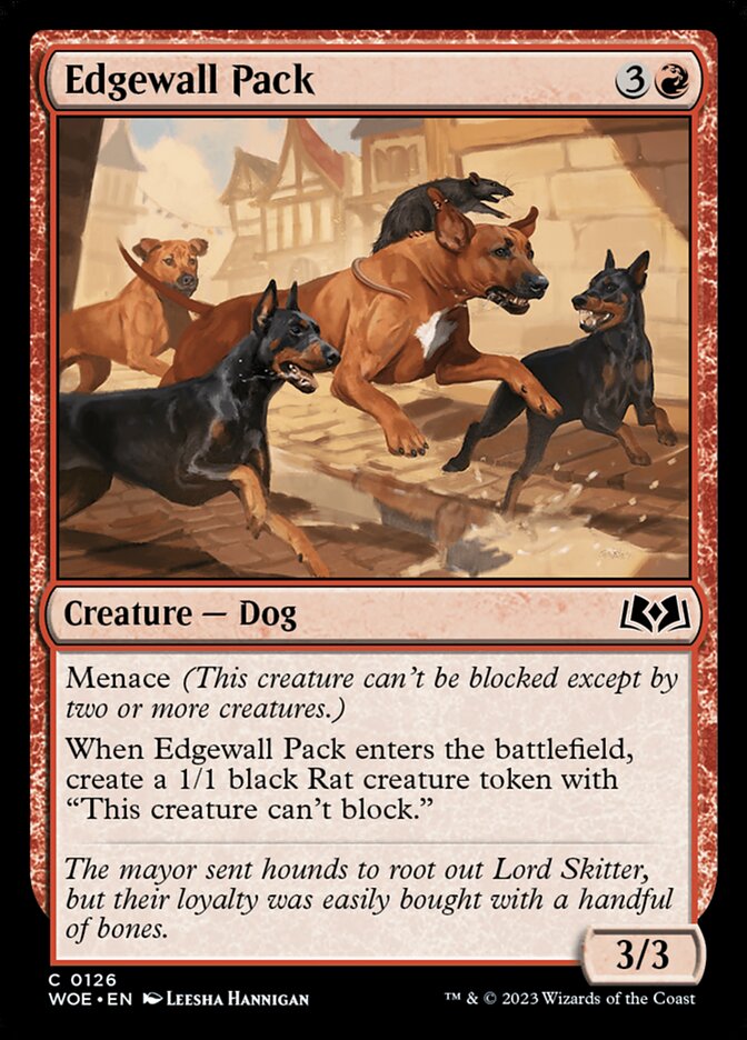 Edgewall Pack (126) - Wilds of Eldraine (WOE)