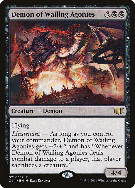 Demon of Wailing Agonies (21) - Commander 2014 (C14)