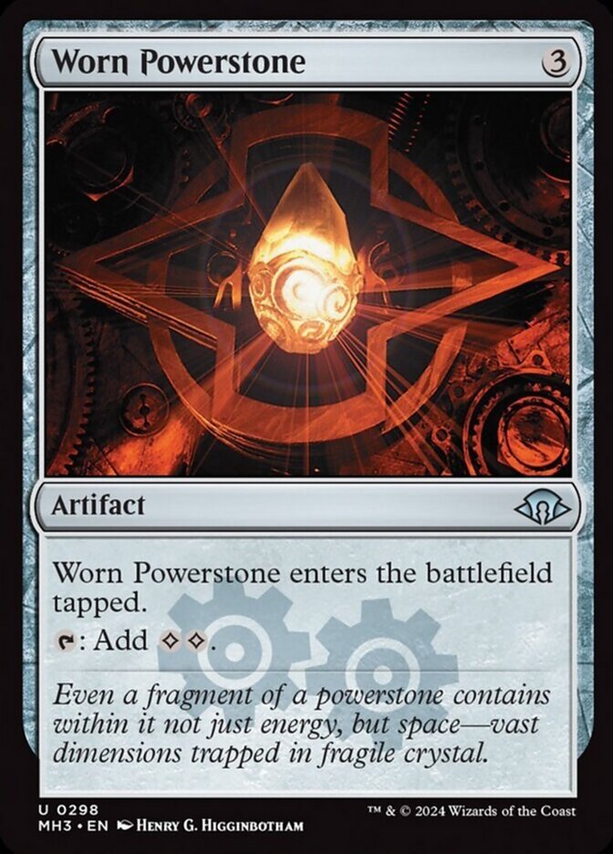 Worn Powerstone - [Foil] Modern Horizons 3 (MH3)