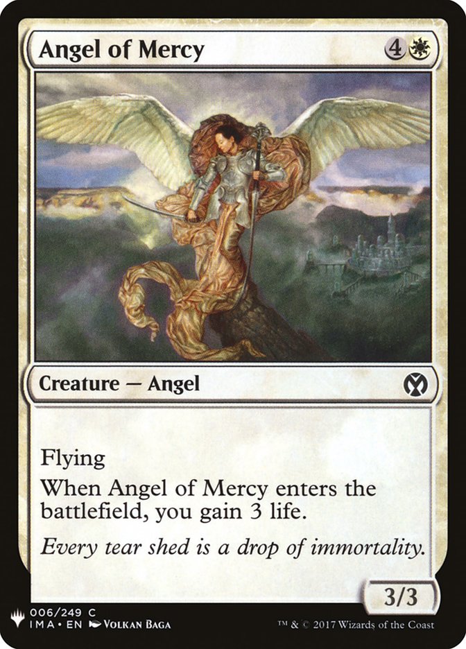Angel of Mercy - The List (PLST)