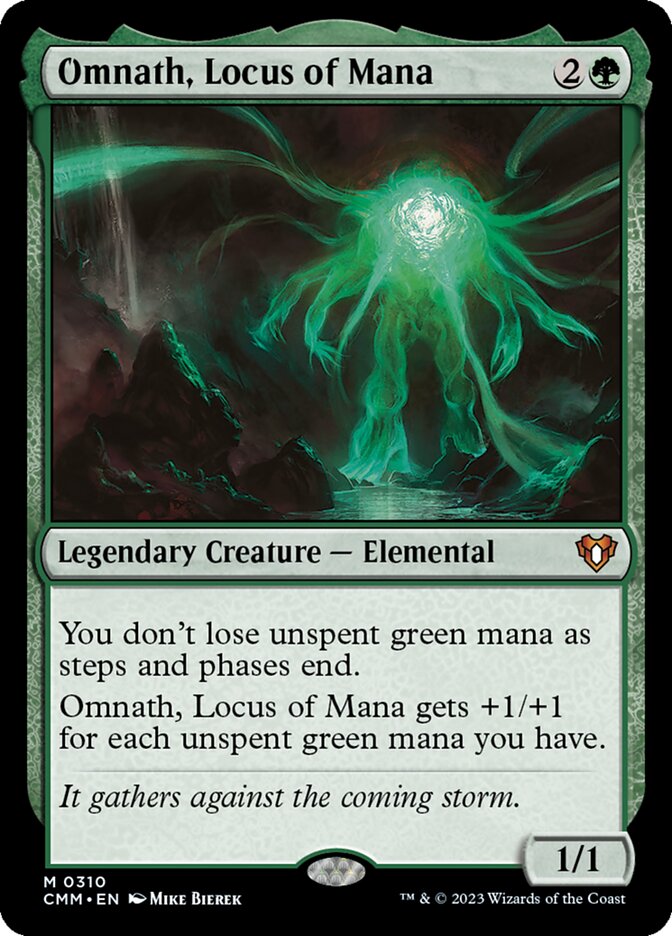 Omnath, Locus of Mana (310) - Commander Masters (CMM)
