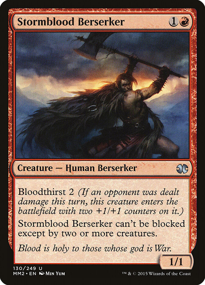 Stormblood Berserker (130) - Modern Masters 2015 (MM2)