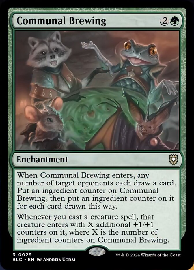 Communal Brewing - Bloomburrow Commander (BLC)
