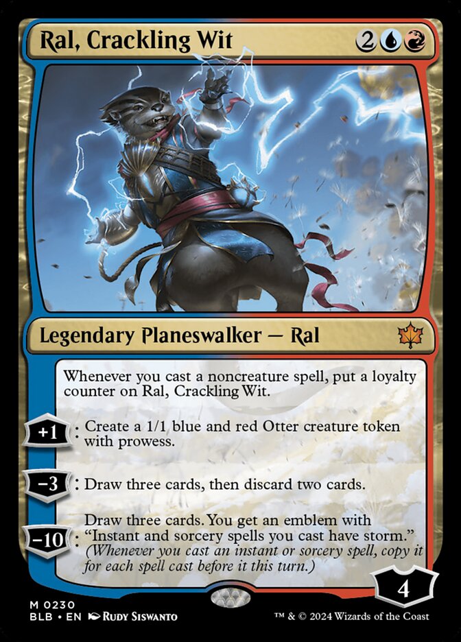 Ral, Crackling Wit (230) - Bloomburrow (BLB)