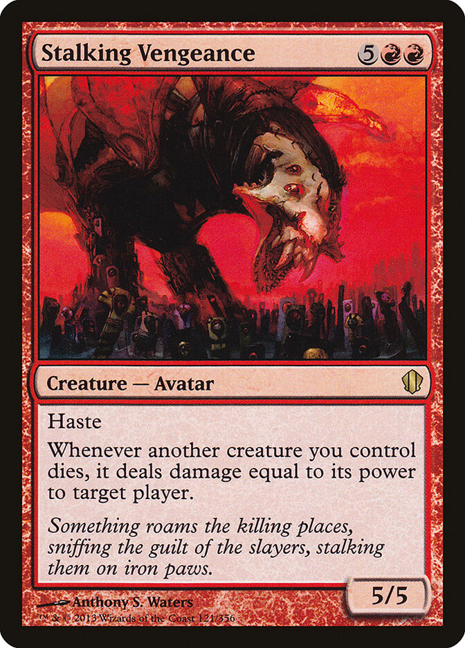 Stalking Vengeance (121) - Commander 2013 (C13)