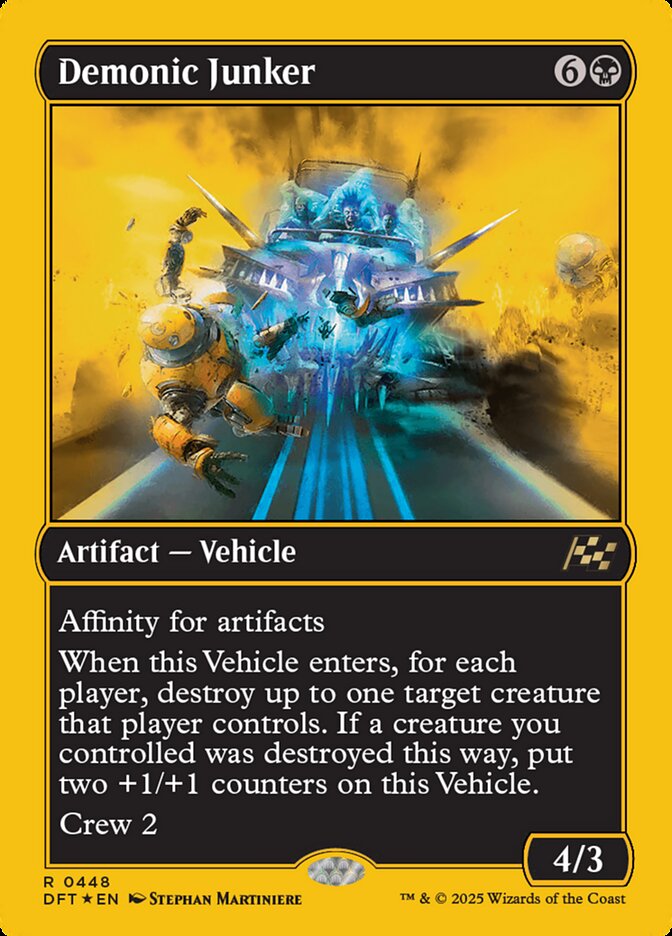 Demonic Junker (448) - Aetherdrift (DFT)