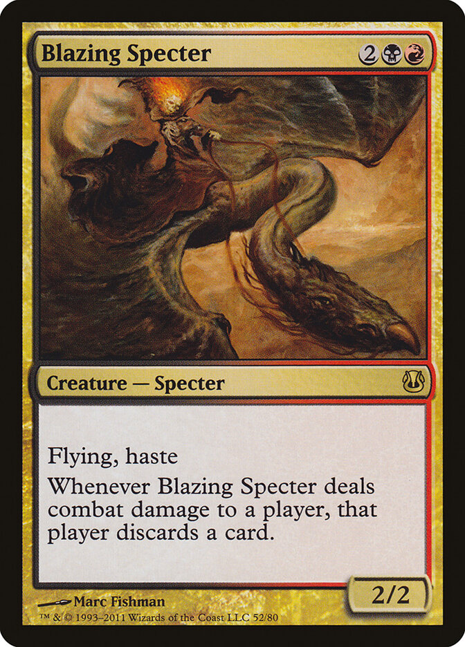 Blazing Specter (52) - Duel Decks: Ajani vs. Nicol Bolas (DDH)