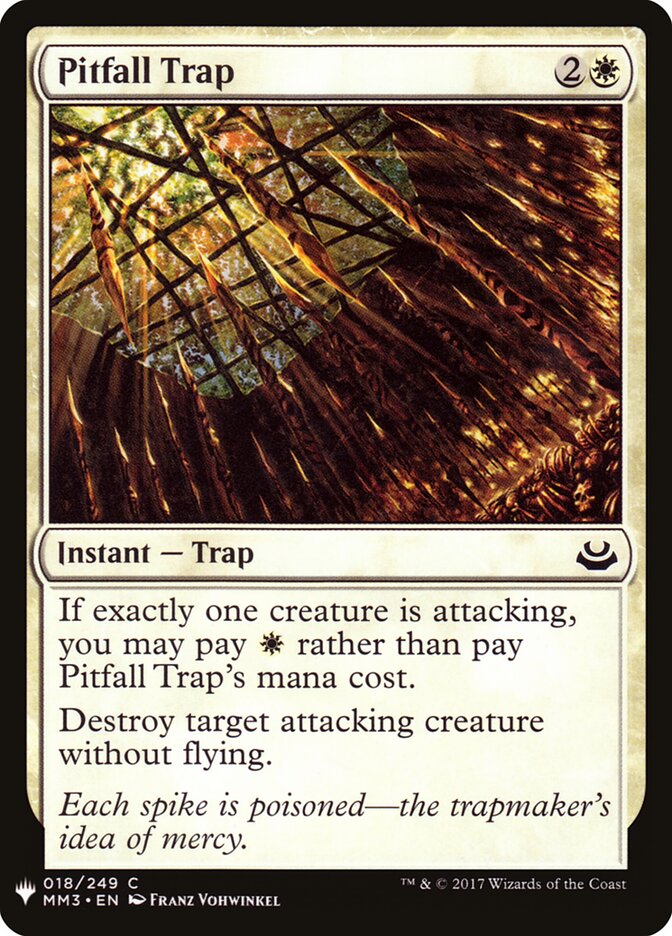 Pitfall Trap (MM3-18) - The List (PLST)