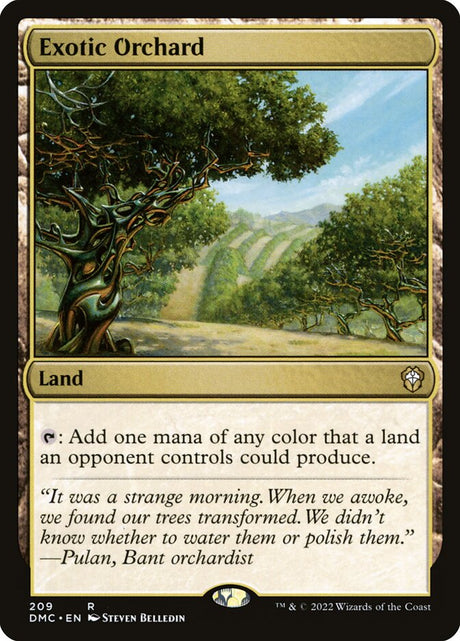 Exotic Orchard (209) - Dominaria United Commander (DMC)