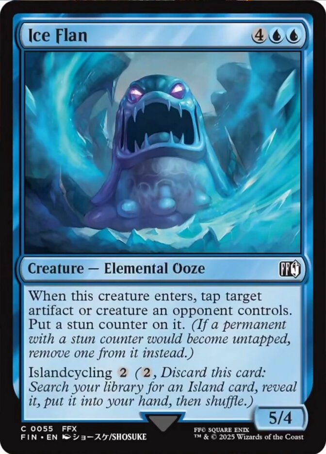 Ice Flan (55) - [Foil] Final Fantasy (FIN)