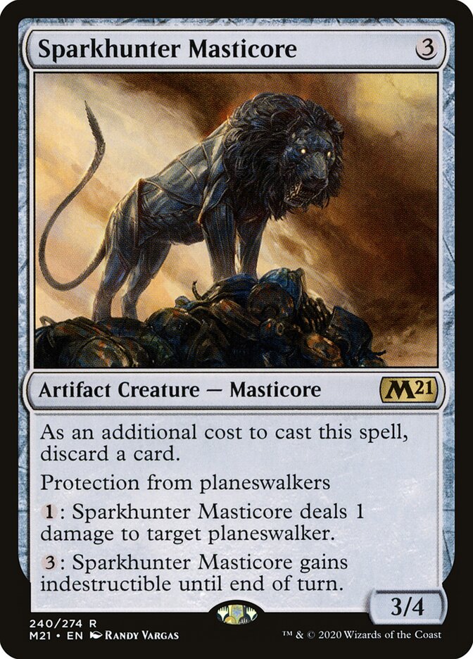 Sparkhunter Masticore (240) - Core Set 2021 (M21)