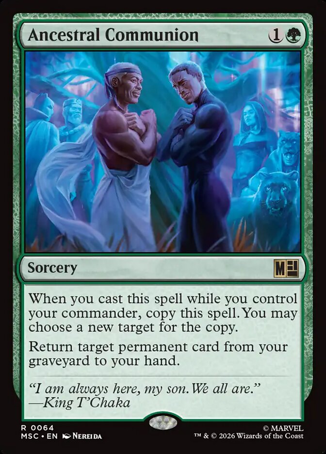 Ancestral Communion (64) - Marvel Super Heroes Commander (MSC)
