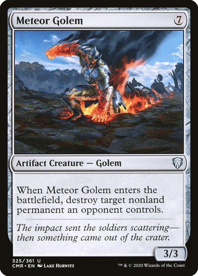 Meteor Golem (325) - Commander Legends (CMR)