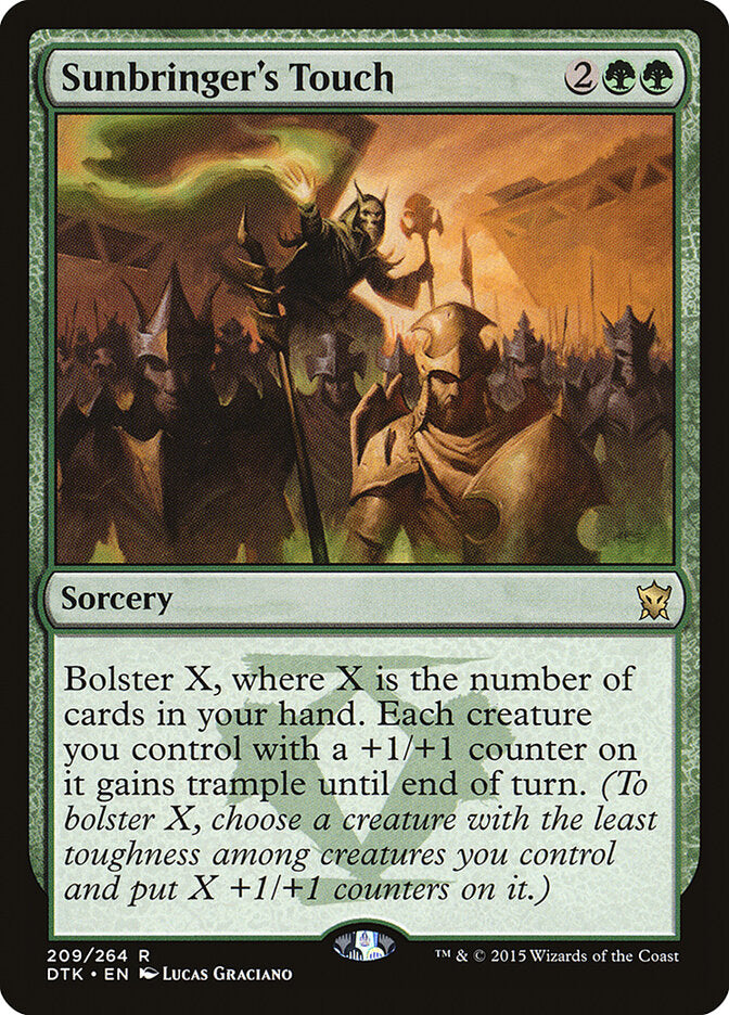 Sunbringer's Touch (209) - Dragons of Tarkir (DTK)