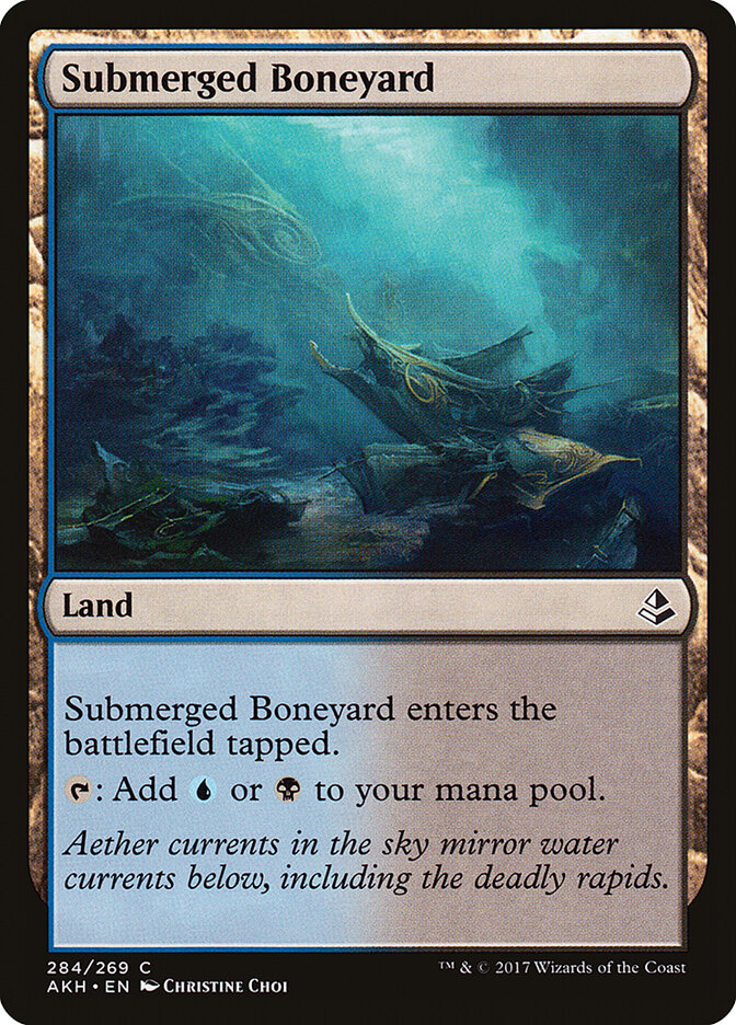 Submerged Boneyard (284) - Amonkhet (AKH)