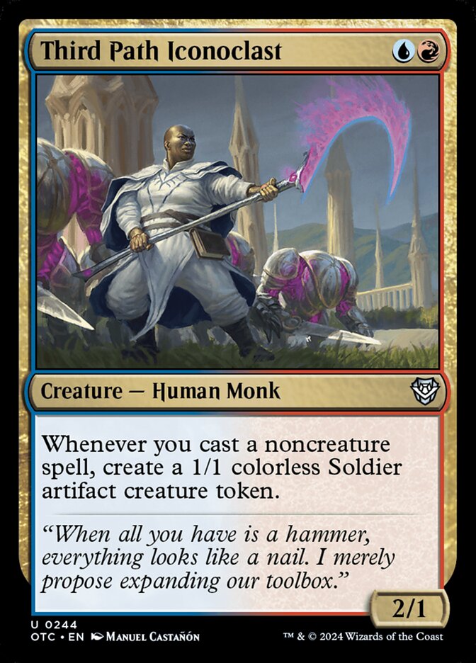 Third Path Iconoclast (244) - Outlaws of Thunder Junction Commander (OTC)