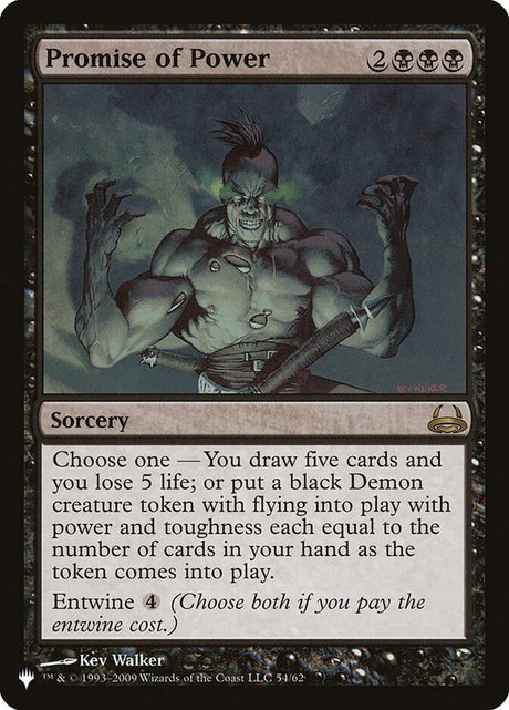 Promise of Power (DDC-54) - The List (PLST)
