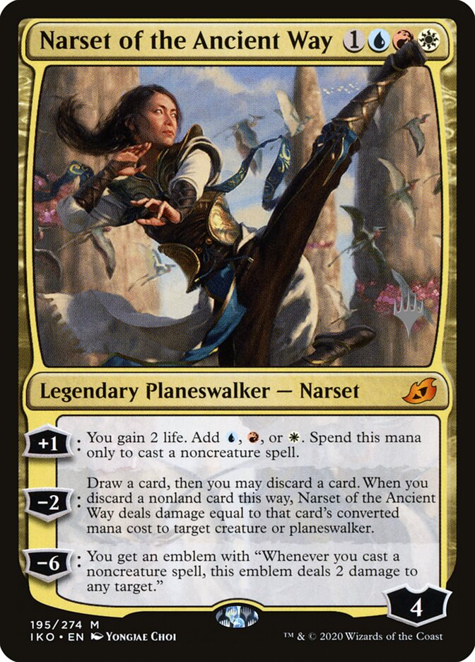 Narset of the Ancient Way (195p) - Ikoria: Lair of Behemoths Promos (PIKO)