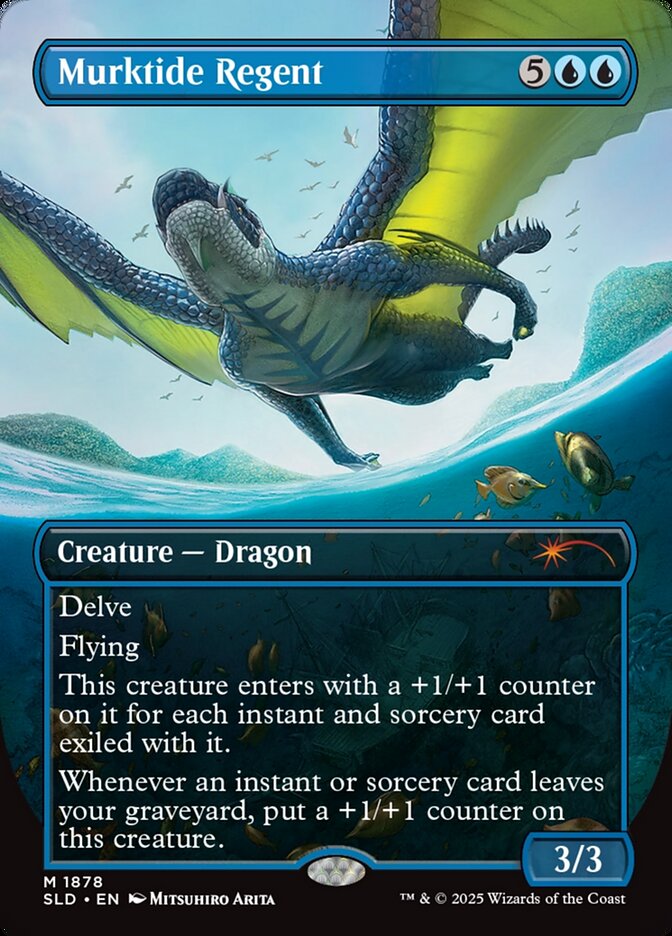 Murktide Regent (1878) - Secret Lair Drop (SLD)
