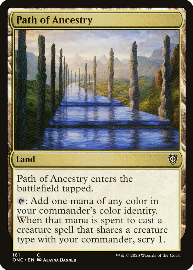 Path of Ancestry (161) - Phyrexia: All Will Be One Commander (ONC)