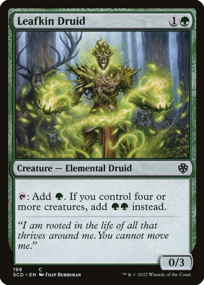 Leafkin Druid (196) - Starter Commander Decks (SCD)