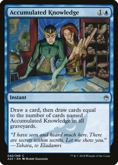 Accumulated Knowledge (40) - Masters 25 (A25)